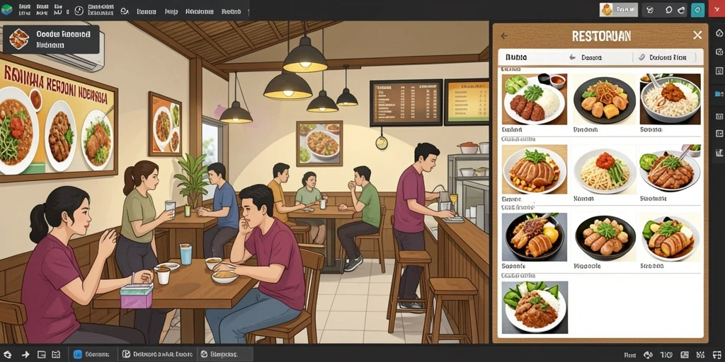 hr89 - Visual menawan dari latar belakang dunia game.